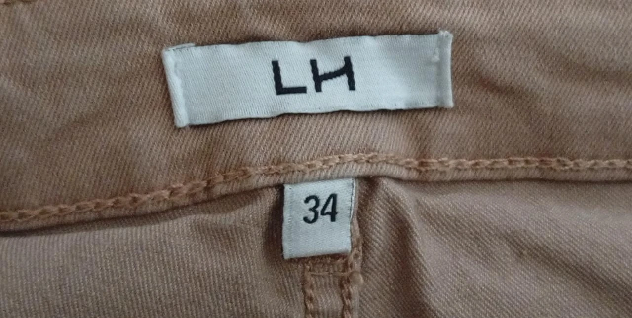 Women's beige slim fit pants size 34 - New - La halle – photo 7